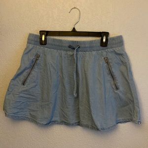 Fabletics, size M, chambray skirt